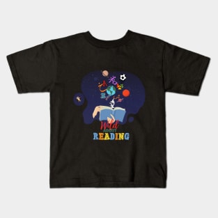 Wild about reading Kids T-Shirt